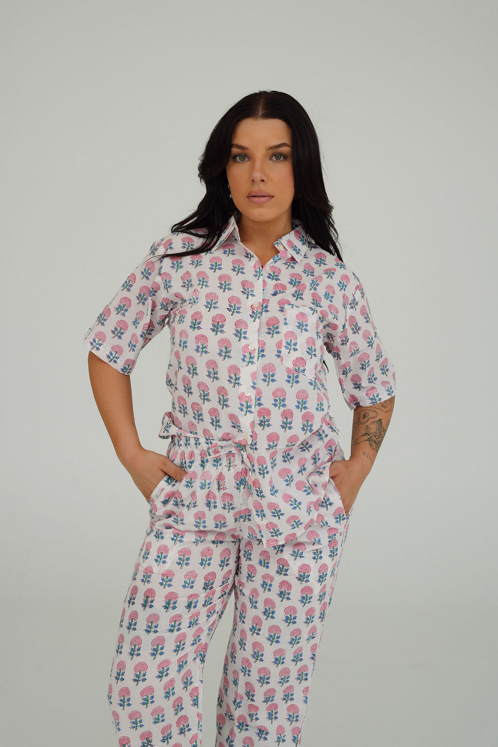 Soft Cotton Two Piece set