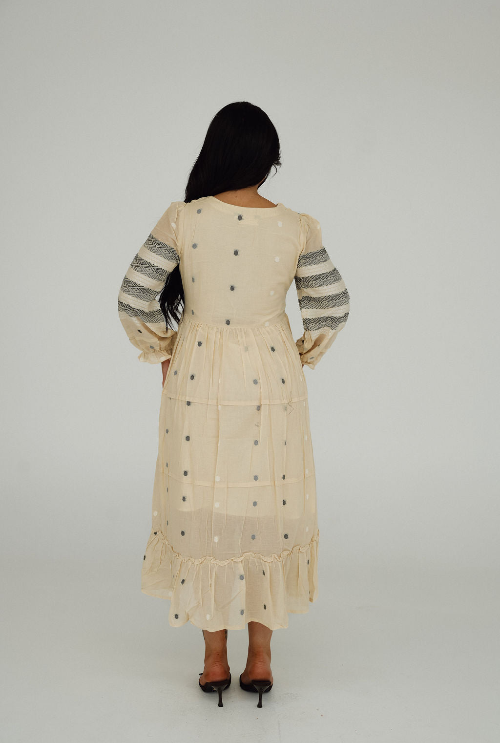 The Meadow Long Sleeve Midi Dress